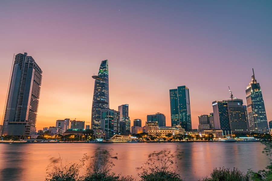 Ho Chi Minh City skyline